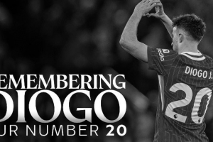 官方:今晚利物浦官网将播放特别节目《缅怀若塔:我们的20号》